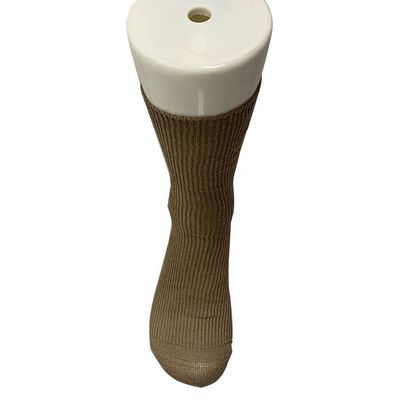 Spessore giornaliero standard di canapa naturale calze da donna a maglia con filati e seta di canapa