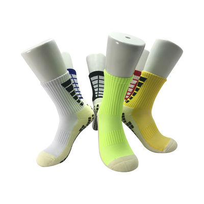 Calzini sportivi antiscivolo con presa personalizzata e caviglia alta LZ-21-antilsip 01