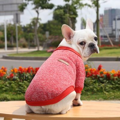 Abbigliamento per cani per animali domestici in poliestere per autunno e inverno Abbigliamento caldo spesso per cani piccoli XS-XXL