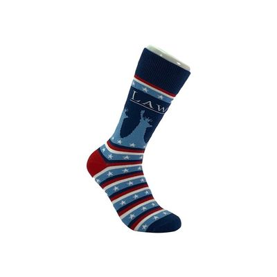 Calzini da uomo da mezzo tubo 80% cotone pettinato 17% poliammide 3% spandex personalizzato per l'inverno