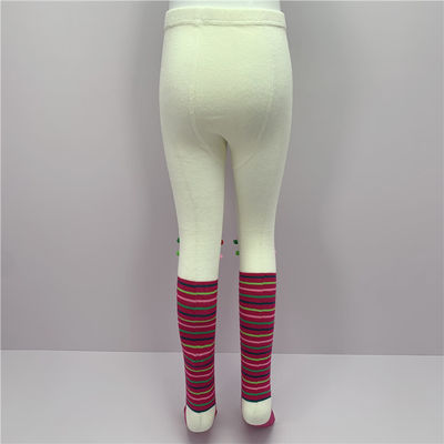 70% cotone pettinato 28% poliestere 2% spandex stampa su misura ragazze calze dolci per bambini