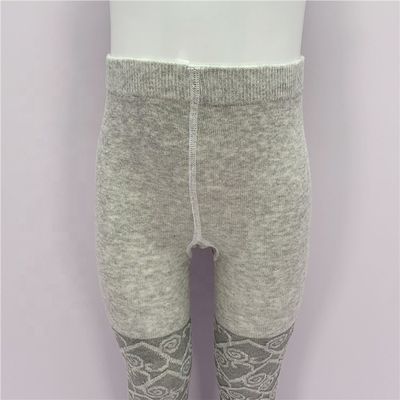 Ragazze autunnali Pantaloni stretti a maglia non scivolanti Comodi Pantaloni caldi spessi per bambini