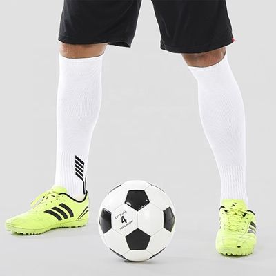 Calzini da calcio in poliammide per bambini con design cuscinato e fondo antiscivolo