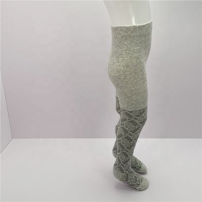 Ragazze autunnali Pantaloni stretti a maglia non scivolanti Comodi Pantaloni caldi spessi per bambini