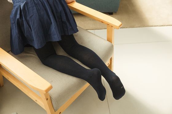 Tissuto Custom ragazze calze scolastiche pettinate cotone compressione calze calze leggings per bambini