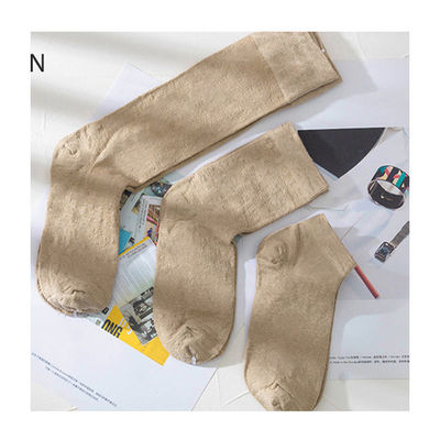 75% Hem 23% Polyamide 2% Spandex Calzini da donna per l'estate Igroscopici e a prova di odore
