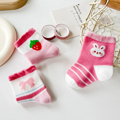 Supporto 7 giorni Ordine campione Tempo di consegna Cute Stampa Respirante Anti Slip Calzini di primavera per bambini