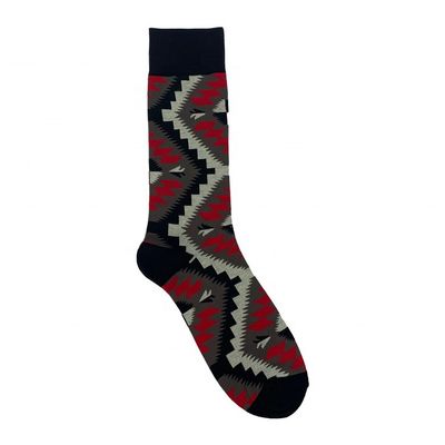 70% cotone pettinato 28% nylon 2% spandex calze personalizzate per uomini in nero