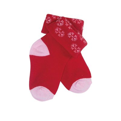 12-24M Calzini per bambini a maglia in cotone biologico con design e comfort strutturati