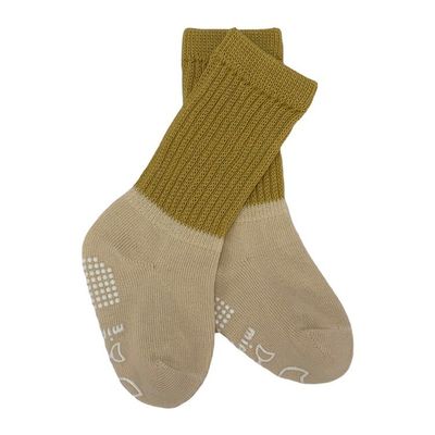 Neonati con caviglia alta in maglieria antiscivolo calzini da bambino lunghi con cotone traspirante