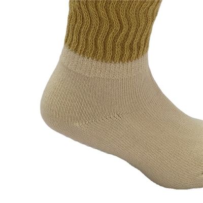 Neonati con caviglia alta in maglieria antiscivolo calzini da bambino lunghi con cotone traspirante
