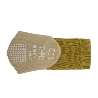 Neonati con caviglia alta in maglieria antiscivolo calzini da bambino lunghi con cotone traspirante