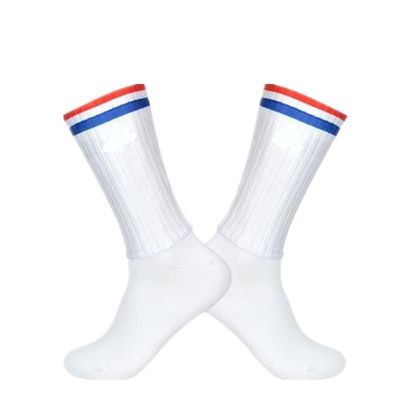 calzini a doppio cilindro Calzini sportivi anti-slip a colori solidi personalizzatiLZ-22-RD005
