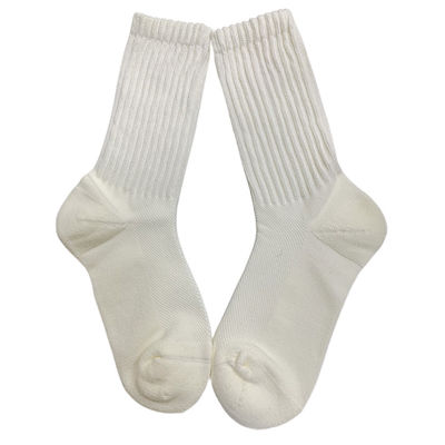 Calzini sportivi spessi 100% cotone pelle femminile cuscinati con logo stampato Sublimazione riscaldata