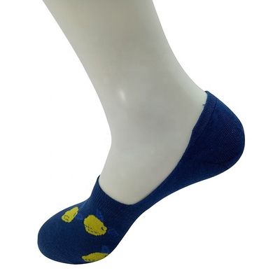 80% cotone pettinato 17% poliammide 3% spandex calzini invisibili personalizzati per uomini e donne