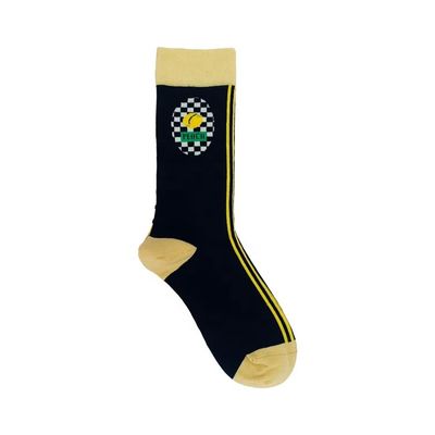 Logo personalizzato Calzini invernali da donna in 5 colori con Smiley Face e Letter Design