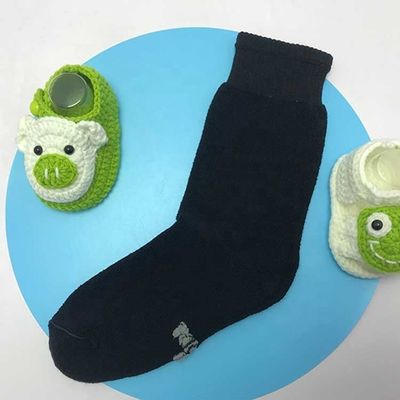Calzini da lavoro a maglia per uomini design personalizzato calzini di cotone confortevoli d'autunno taglia 6-11