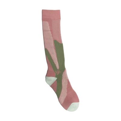 Calzini da sport a stampa blu rosa anti scivolo LZ-20-SQ001-2