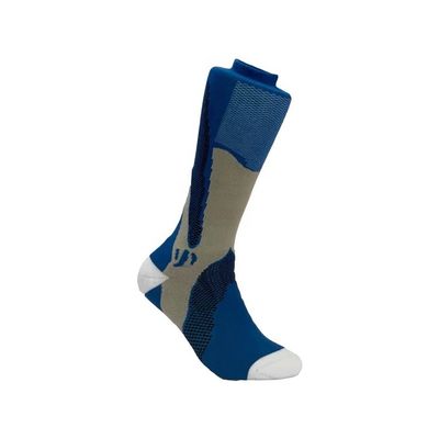 Calzini da sport a stampa blu rosa anti scivolo LZ-20-SQ001-2