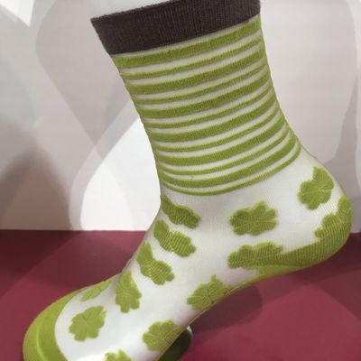 Calzini di bellezza in cotone di nylon Logo personalizzato Oem Calzini di vetro di moda moderna per donne tutto l'anno