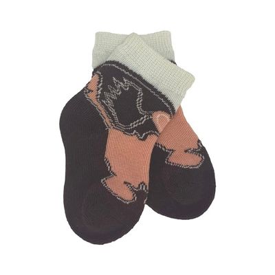 Calzini da bambina a maglia di cotone traspirante 70% cotone 28% poliestere 2% spandex