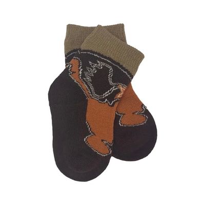 Calzini da bambina a maglia di cotone traspirante 70% cotone 28% poliestere 2% spandex