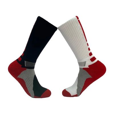 Calzini da compressione per uomini e donne Materiale di cotone Stampa personalizzata del logo Dimensione 39-41