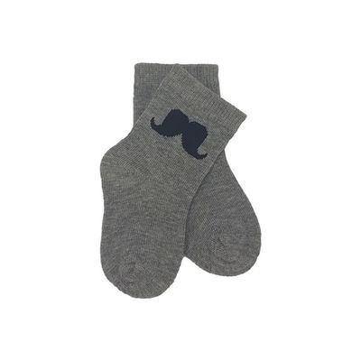 Calzini per bambini a maglia di cotone traspirante, velocemente asciugabile, cravatta con barba grande, antiscivolo