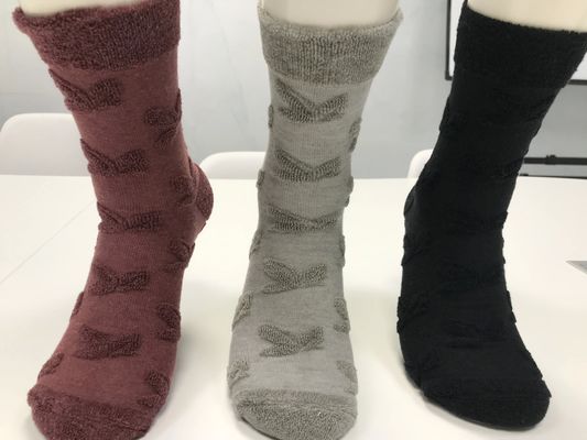 Calzini Jacquard Calzini da calcio non scivolanti su misura Calzini da calcio di cotone Buona elasticità Stampa digitale