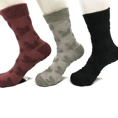 Logo personalizzato di cotone calze sportive unisex invernali di lusso con disegno stampato e confezione