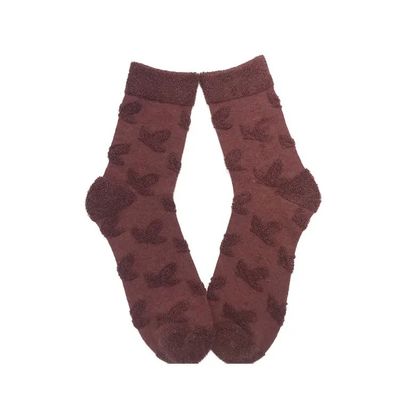 Logo personalizzato di cotone calze sportive unisex invernali di lusso con disegno stampato e confezione