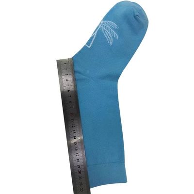 75% di cotone pettinato calze da sport da uomo con logo personalizzato sostenibile e traspirante