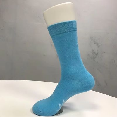 75% di cotone pettinato calze da sport da uomo con logo personalizzato sostenibile e traspirante