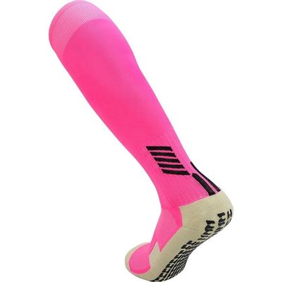 Stoffa elastica a poliammide solida morbida Antislip Calcio Sport Calcio a presa lunga calze