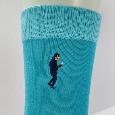 Calzini da donna di spessore standard con ricamo personalizzato e tessuto traspirante 39-42