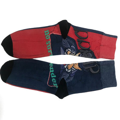 Calzini di sublimazione casual 100% cotone con design personalizzato e 7 giorni di supporto per l'ordine di campione