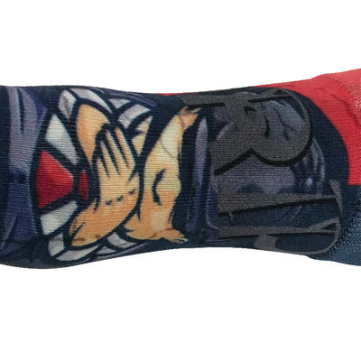 Calzini di sublimazione casual 100% cotone con design personalizzato e 7 giorni di supporto per l'ordine di campione