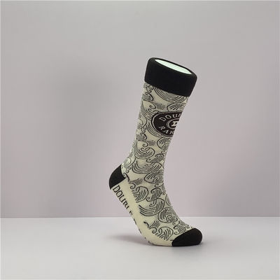 Metodi di stampa Stampa digitale calze a maglia d'autunno 70% cotone pettinato 28% nylon 2% spandex