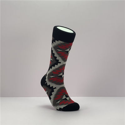 Logo personalizzato calzini di cotone nero per il comfort delle caviglie alte su sport adulti unisex