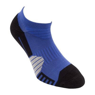 24% di cotone pettinato 28% di poliammide Maschile Blu Basketball Comfort atletico Calzini corti