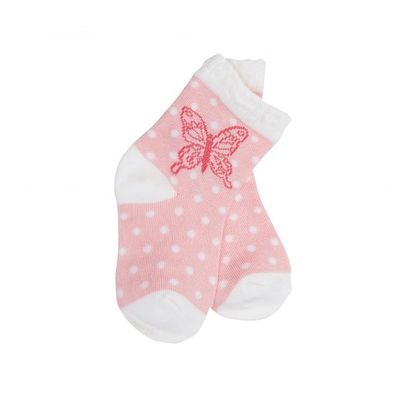 Calzini da bambino a strisce colorate Tessuto respirabile 70%Cottone 28%Polyester 2%Spandex