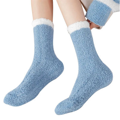 Calzini da giorno Respiranti Antislip Corall Fleece Pavimento Calzini accoglienti con rilevamento aghi NO