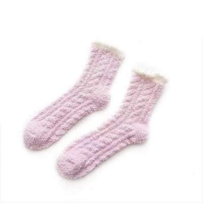 Calzini da giorno Respiranti Antislip Corall Fleece Pavimento Calzini accoglienti con rilevamento aghi NO