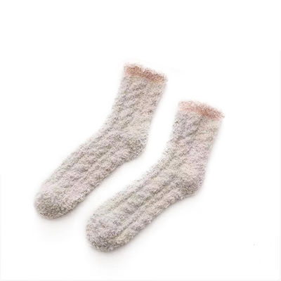 Calzini da giorno Respiranti Antislip Corall Fleece Pavimento Calzini accoglienti con rilevamento aghi NO