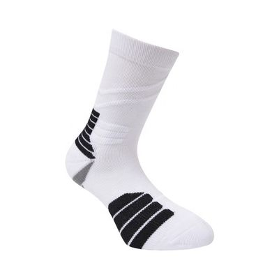 Calzini per squadre di basket con sudore assorbente, confortevoli, traspiranti, in cotone originale, stampa invernale