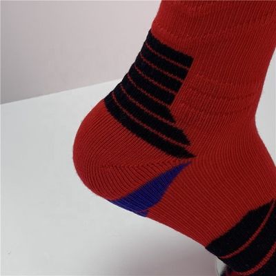 Calzini per squadre di basket con sudore assorbente, confortevoli, traspiranti, in cotone originale, stampa invernale