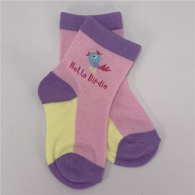 70% cotone 28% poliestere 2% spandex calze alte per bambini ragazze metodi di stampa altri
