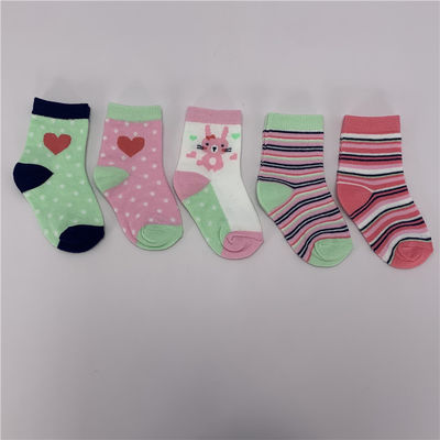 Spessore standard calzini da bambino con stampa carina calzini da bambino in cotone traspirante