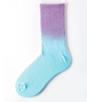 Come richiesto Logo Posizione Tie-Dye Scarpe da pattinaggio in cotone colorato per uomini e donne