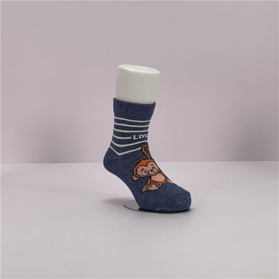 70% cotone 28% poliestere 2% spandex calze da ragazzo a maglia alta per il conforto quotidiano del bambino